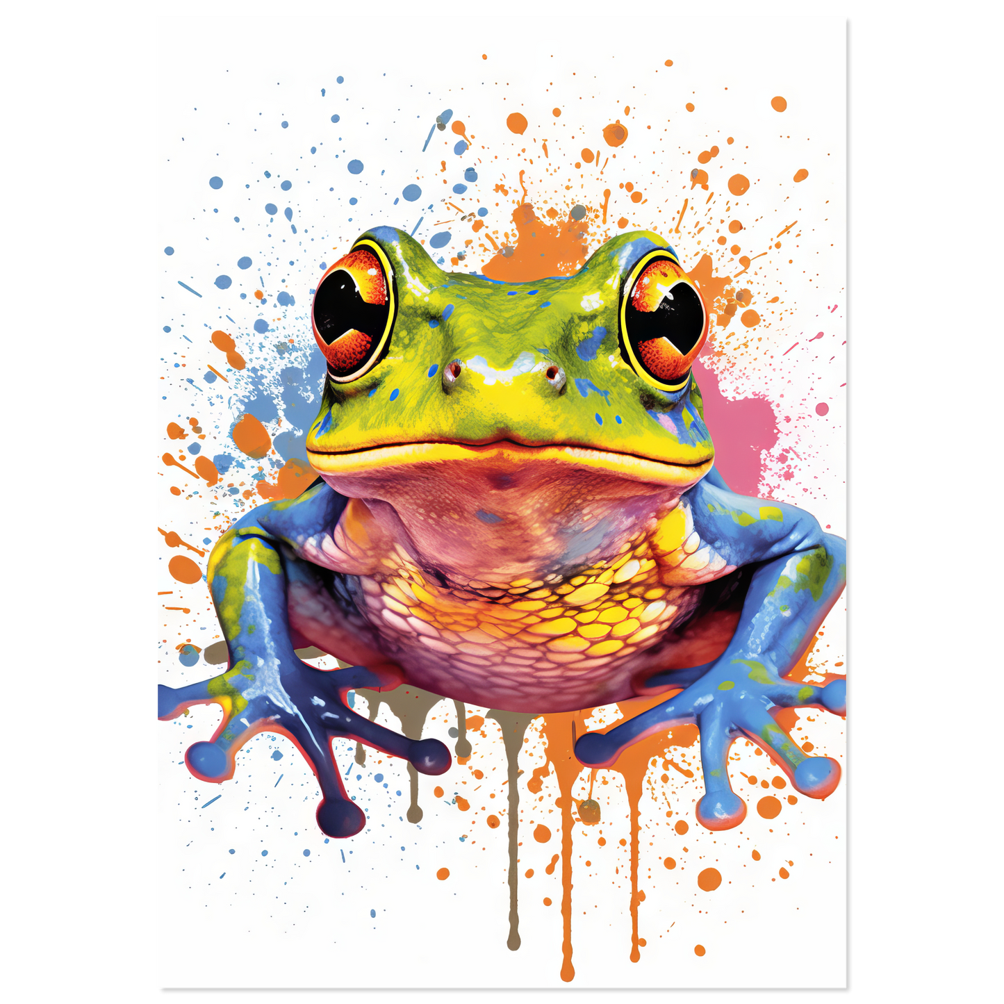 Frog (pop art) (FROG07)