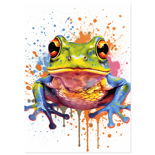Frog (pop art) (FROG07)