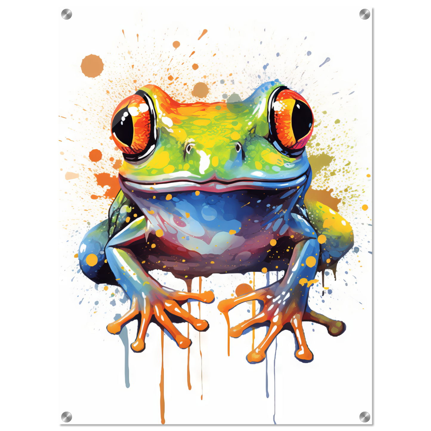 Frog (pop art) (FROG08)