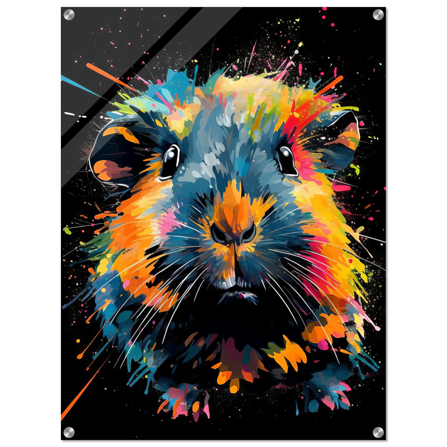 Guinea pig pop art (GUIPIG01)