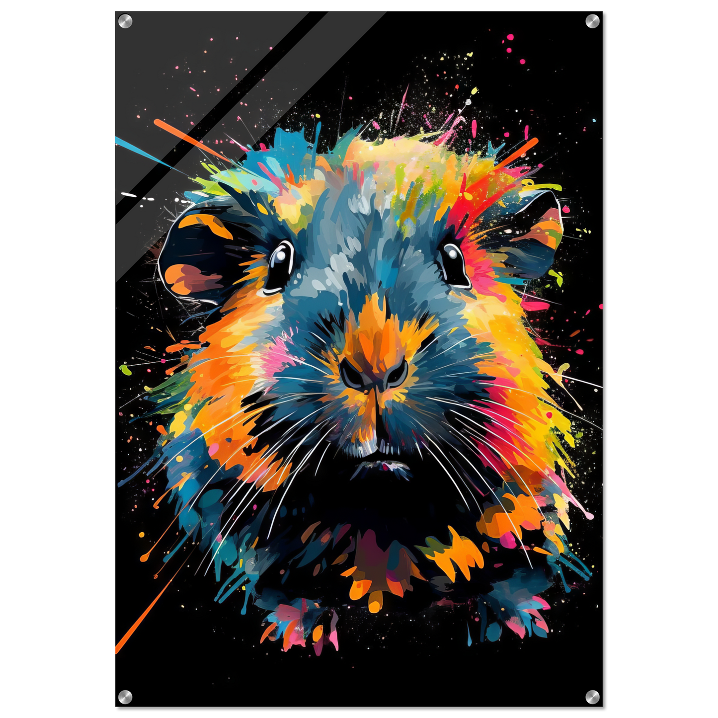 Guinea pig pop art (GUIPIG01)