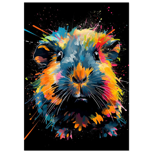 Meerschweinchen Pop-Art (GUIPIG01)