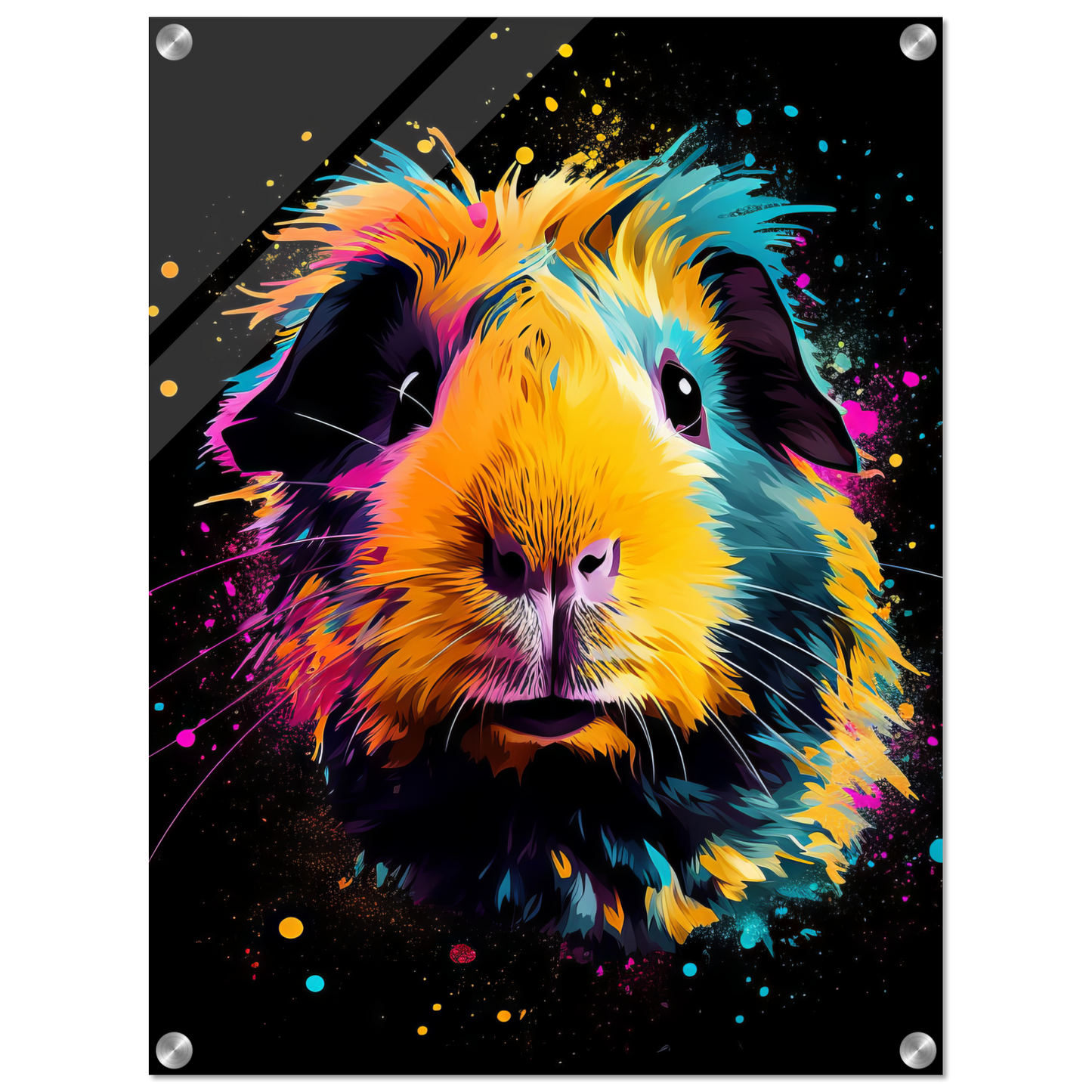 Guinea pig pop art (GUIPIG02)