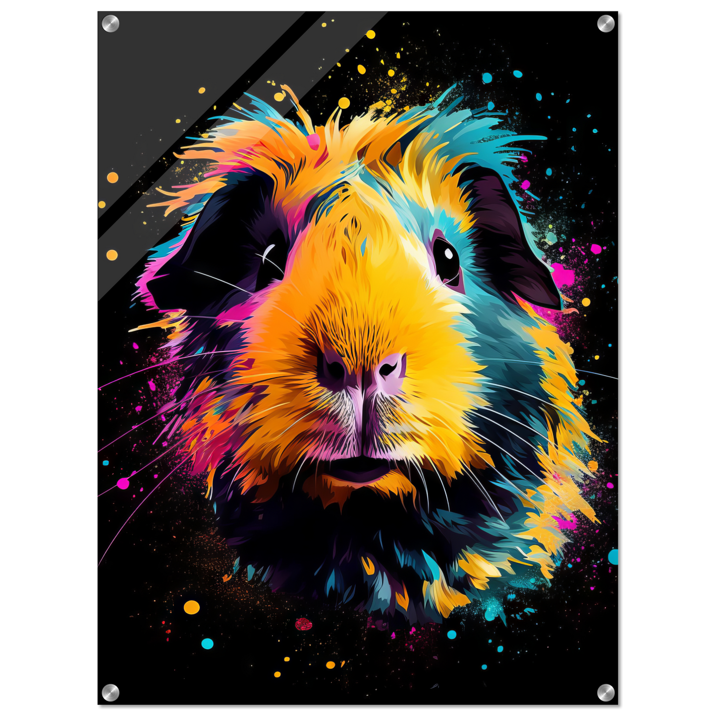 Guinea pig pop art (GUIPIG02)