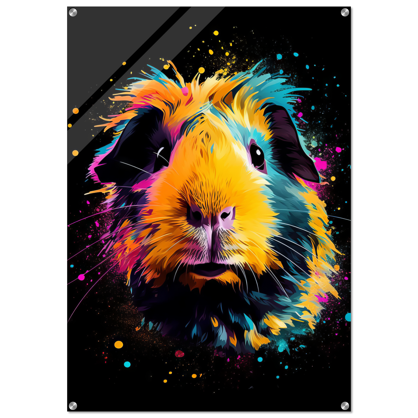 Guinea pig pop art (GUIPIG02)