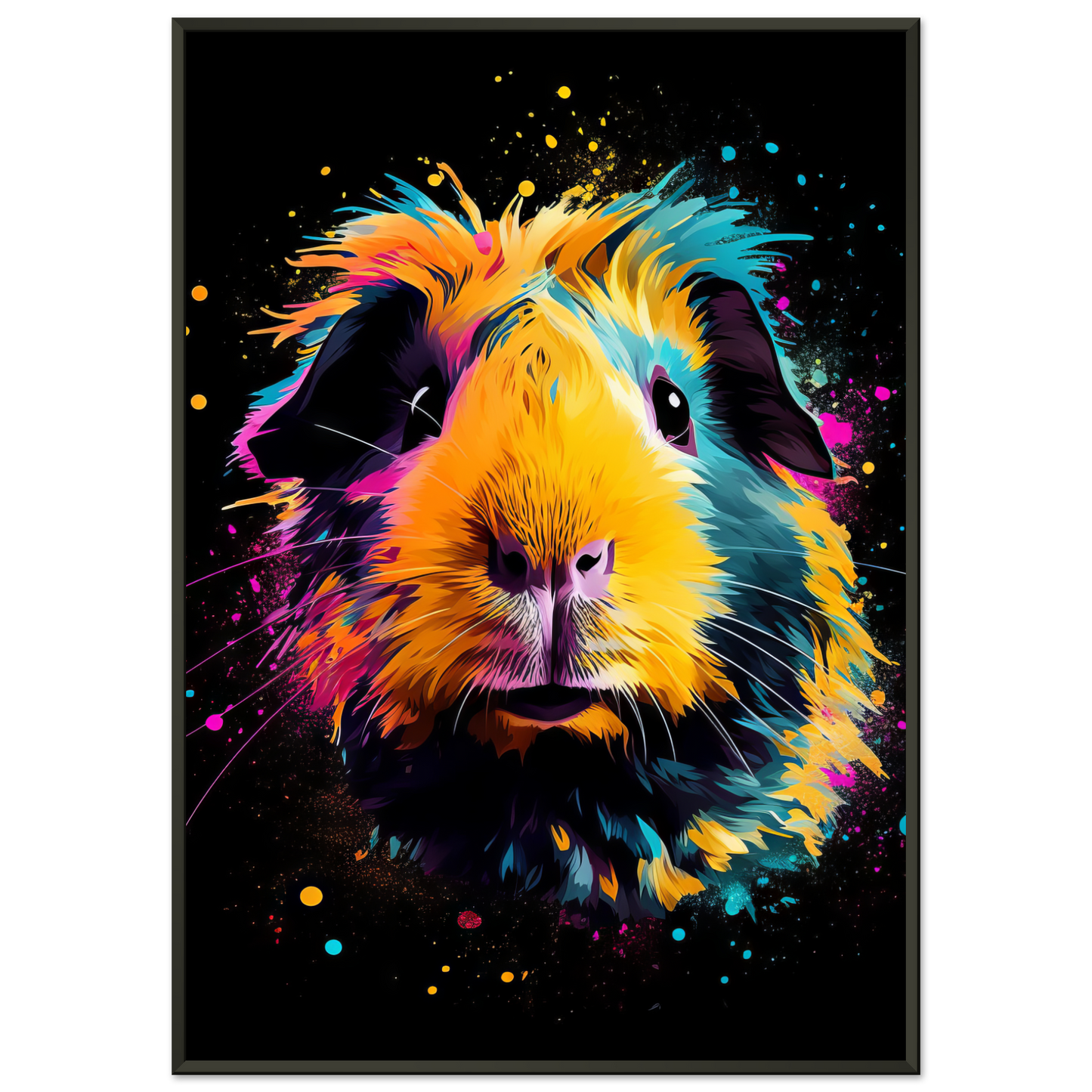 Guinea pig pop art (GUIPIG02)