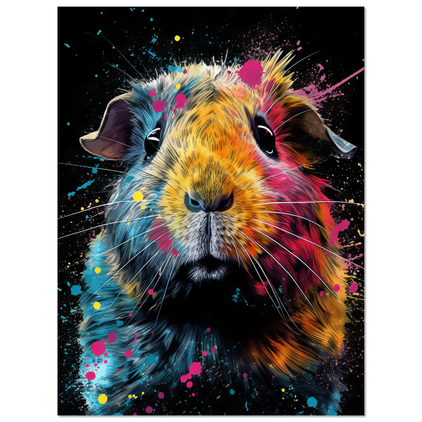 Meerschweinchen Pop-Art (GUIPIG03)