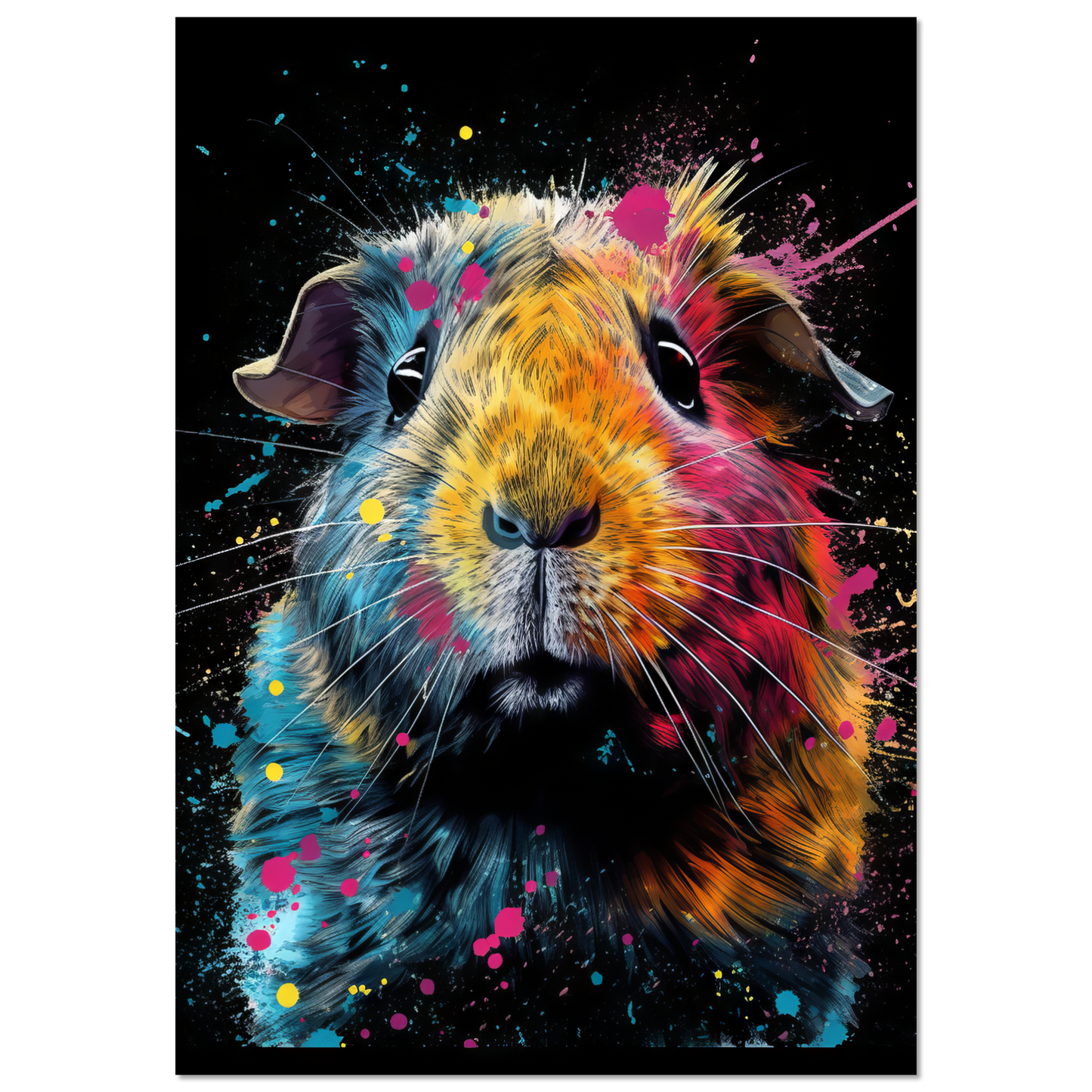Meerschweinchen Pop-Art (GUIPIG03)