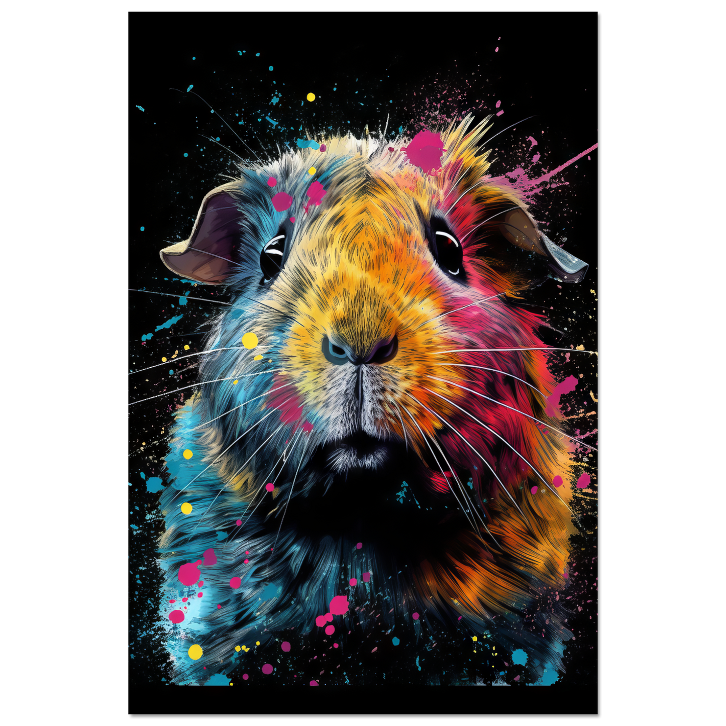 Meerschweinchen Pop-Art (GUIPIG03)