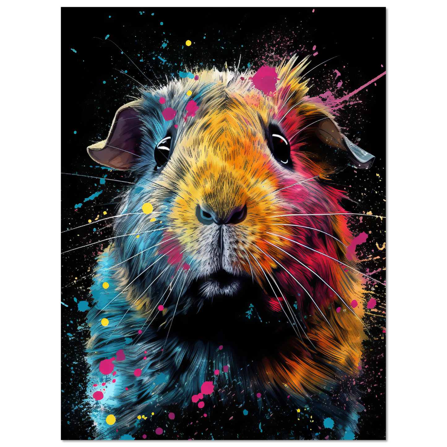 Meerschweinchen Pop-Art (GUIPIG03)