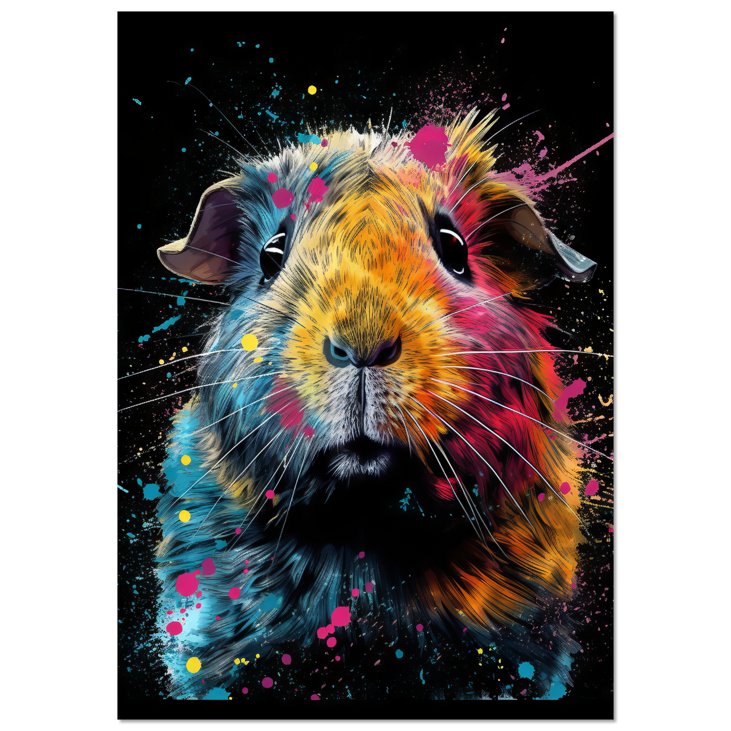 Meerschweinchen Pop-Art (GUIPIG03)