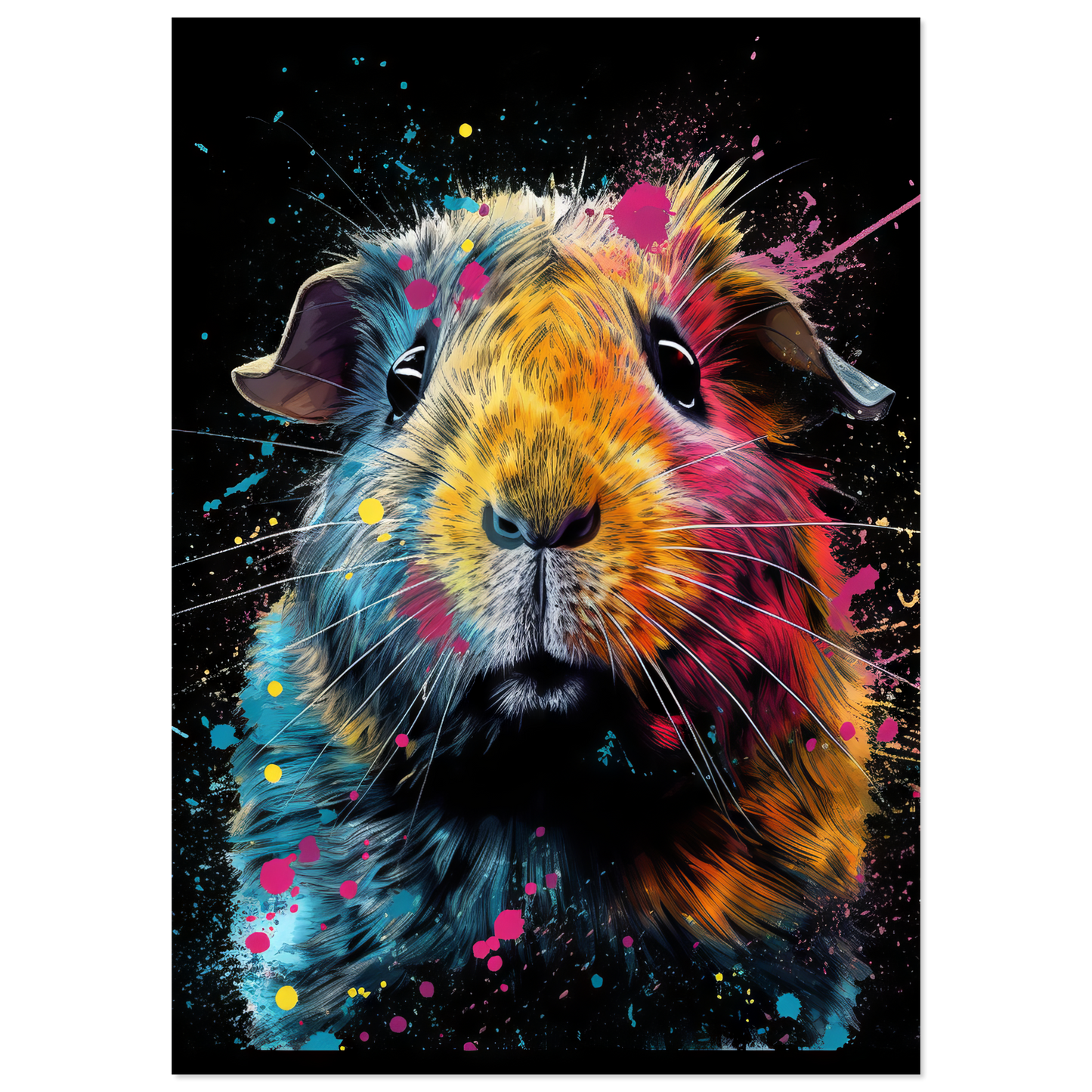 Meerschweinchen Pop-Art (GUIPIG03)