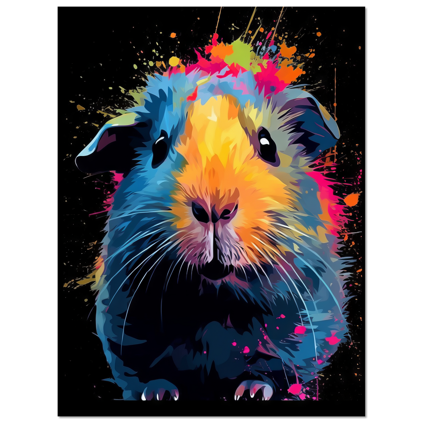Meerschweinchen Pop-Art (GUIPIG04)
