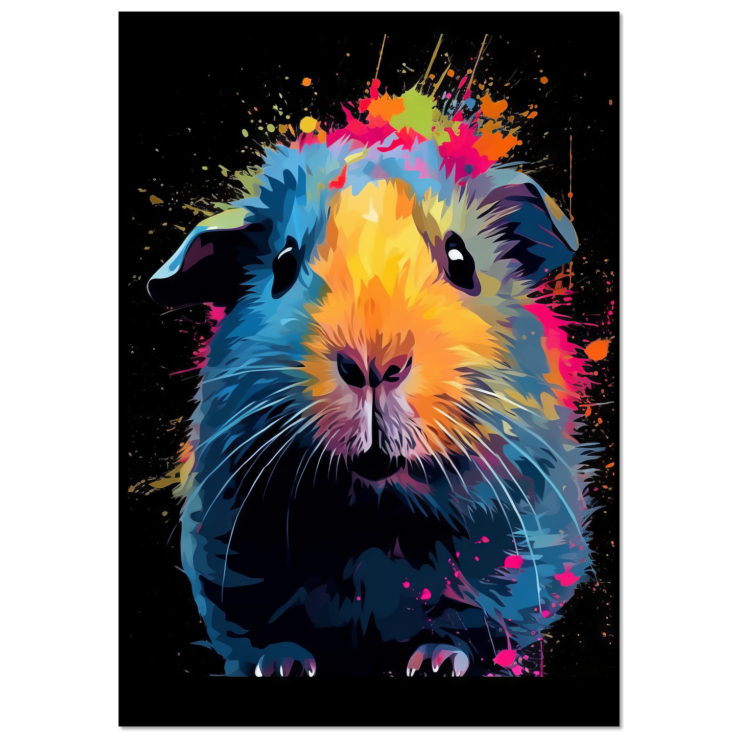 Meerschweinchen Pop-Art (GUIPIG04)