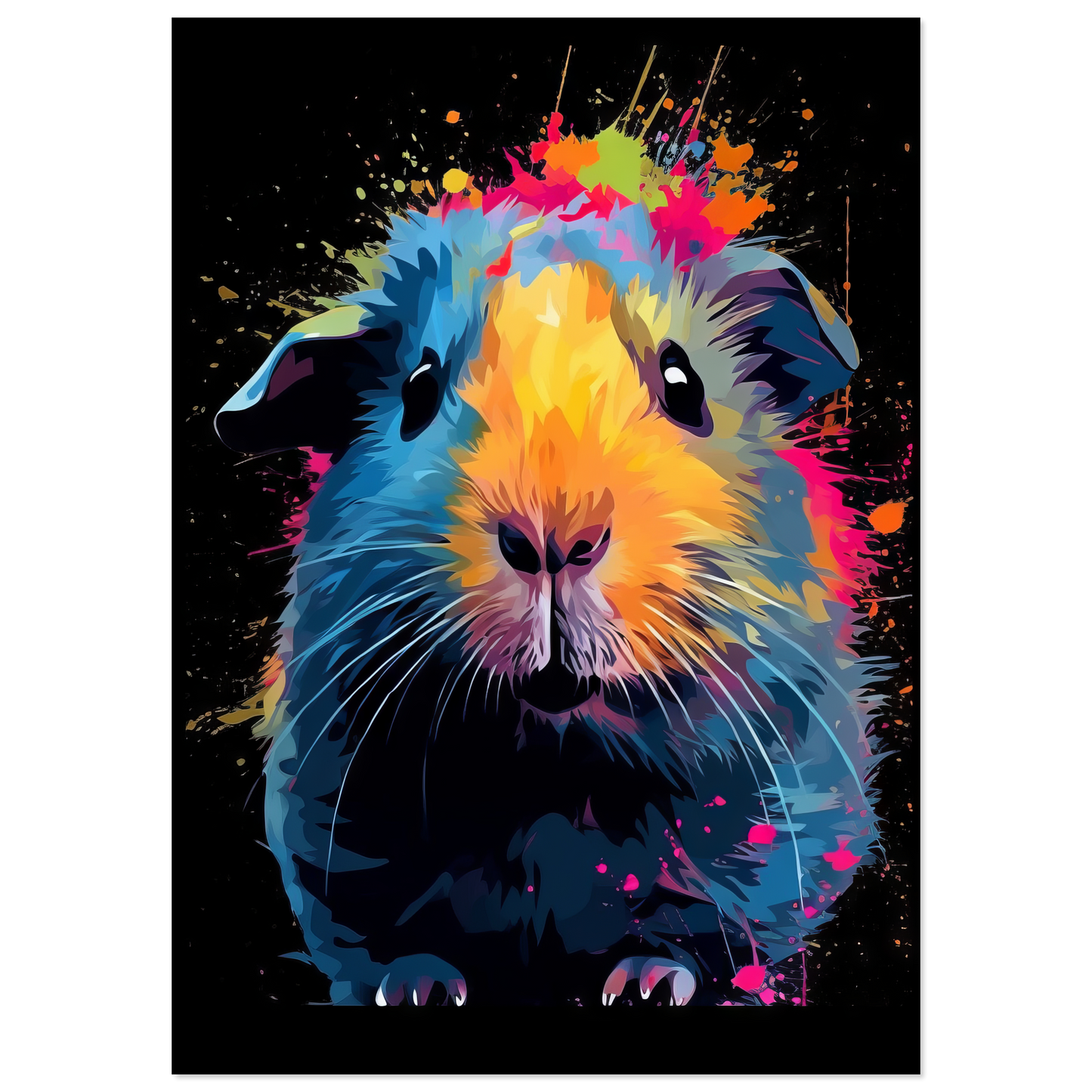 Meerschweinchen Pop-Art (GUIPIG04)