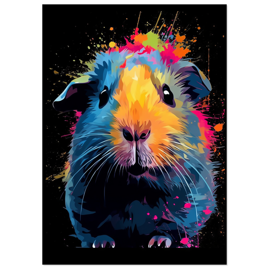 Meerschweinchen Pop-Art (GUIPIG04)
