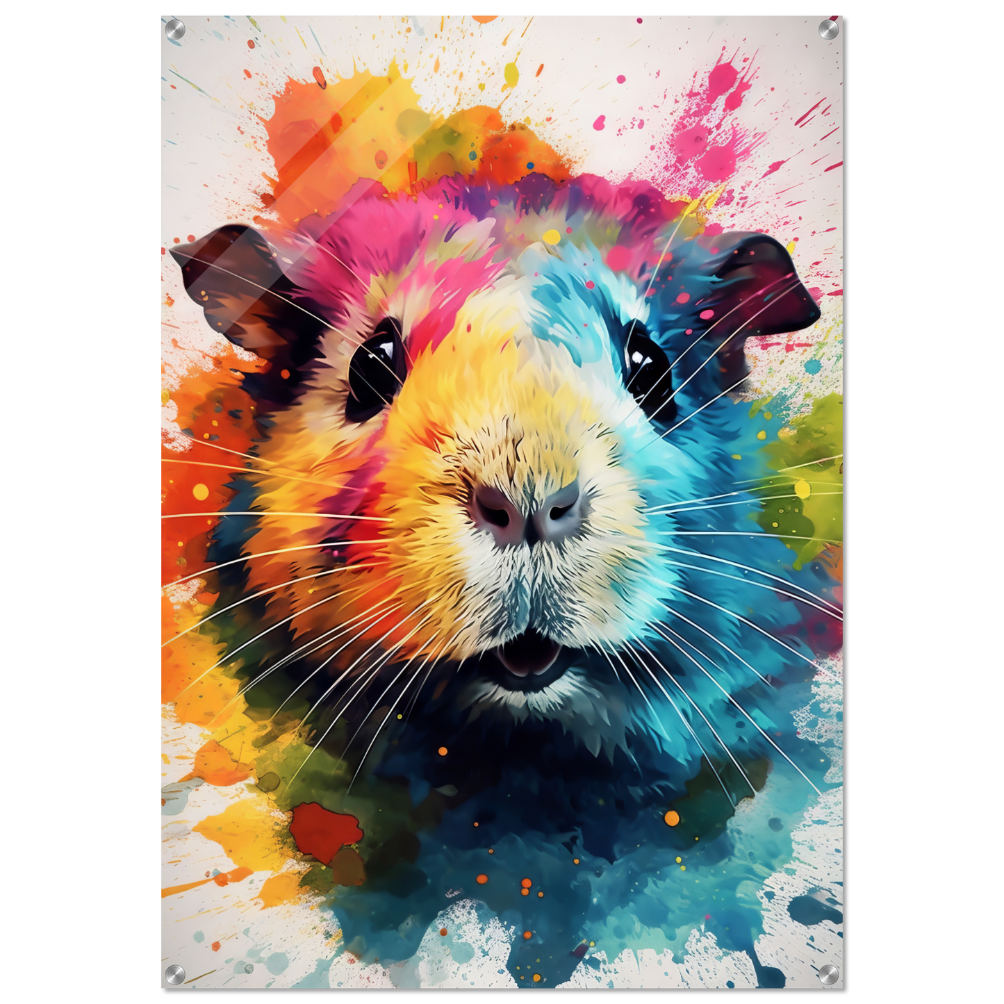 Guinea pig pop art (GUIPIG05)