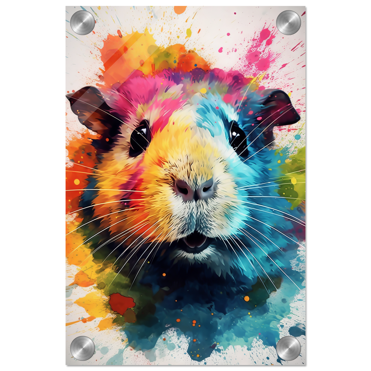 Guinea pig pop art (GUIPIG05)