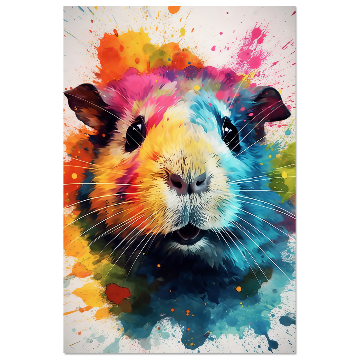 Guinea pig pop art (GUIPIG05)