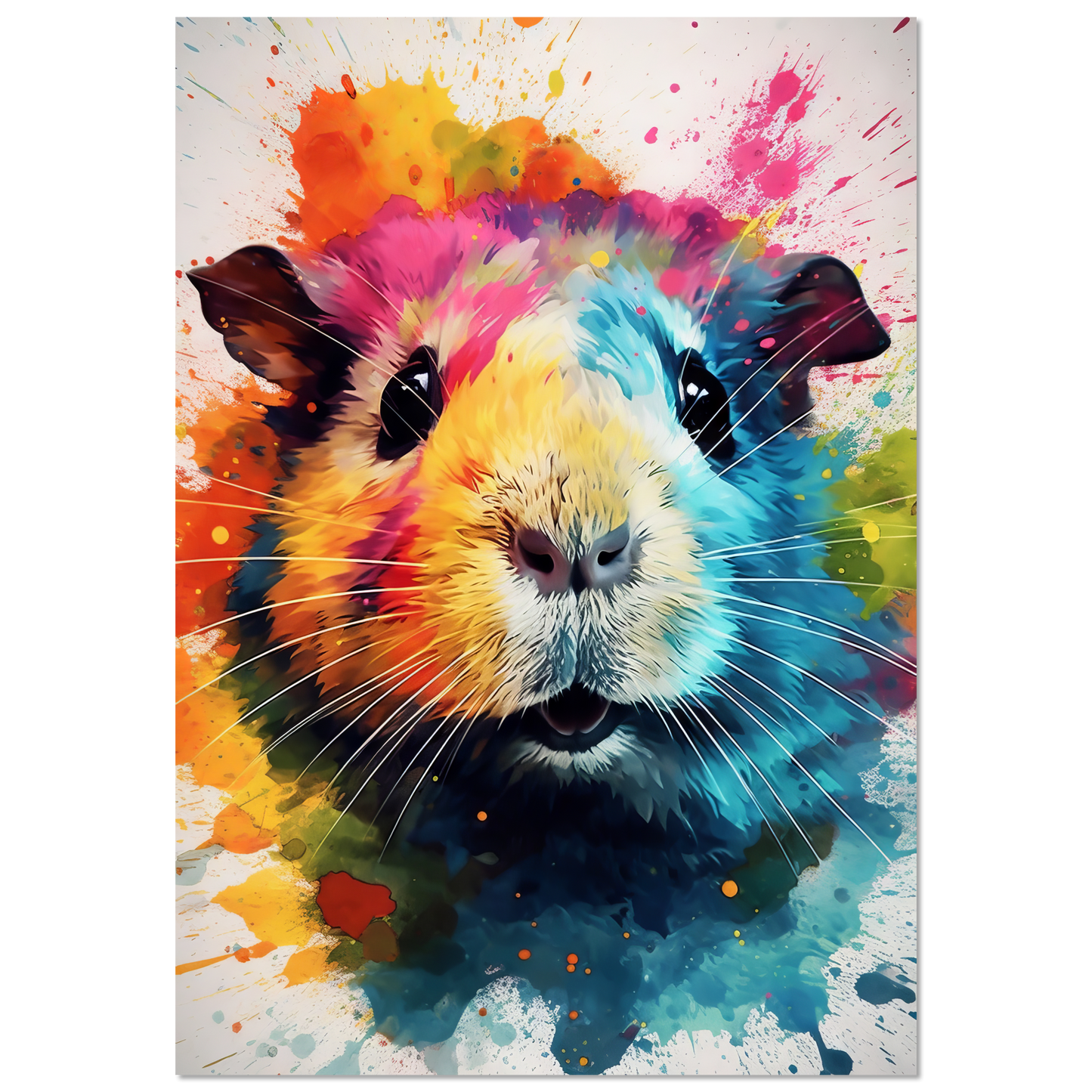 Guinea pig pop art (GUIPIG05)