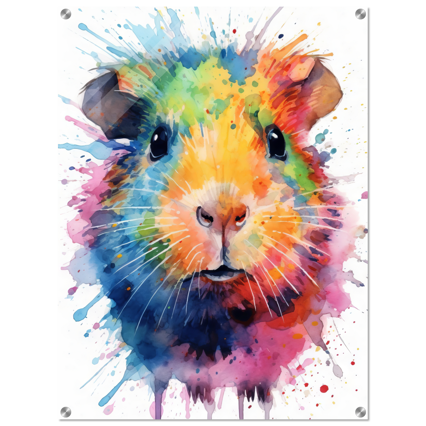 Guinea pig pop art (GUIPIG06)