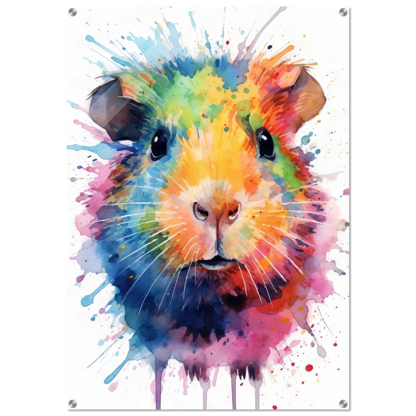 Guinea pig pop art (GUIPIG06)