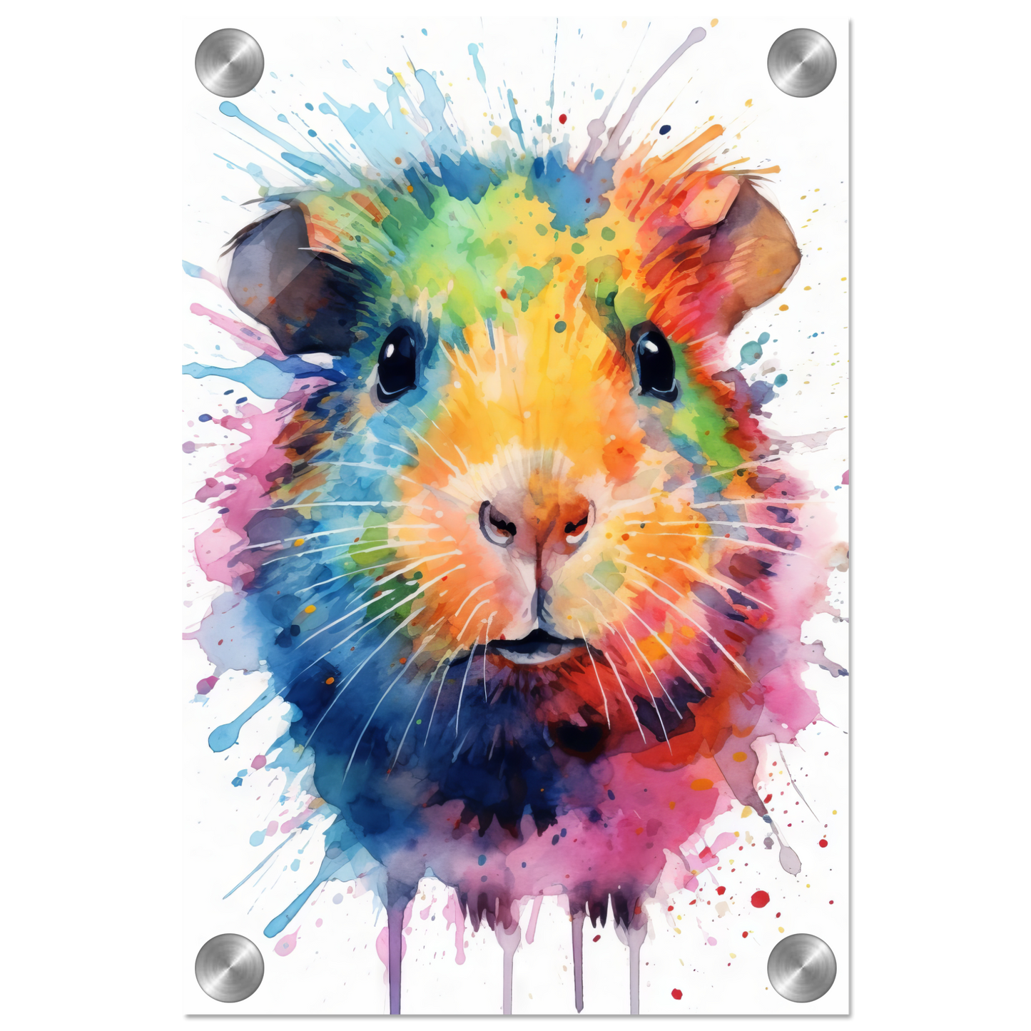 Guinea pig pop art (GUIPIG06)