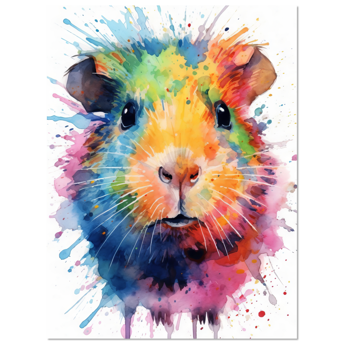 Guinea pig pop art (GUIPIG06)
