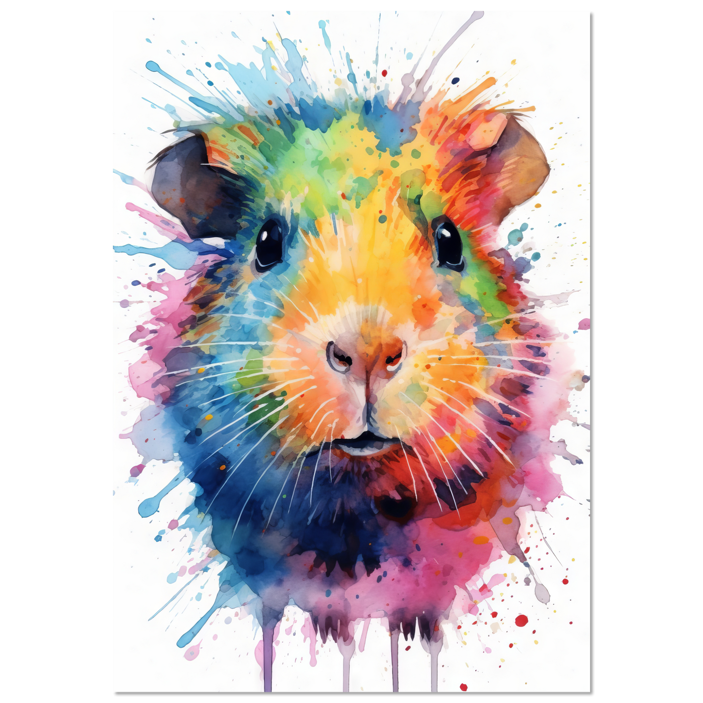 Guinea pig pop art (GUIPIG06)