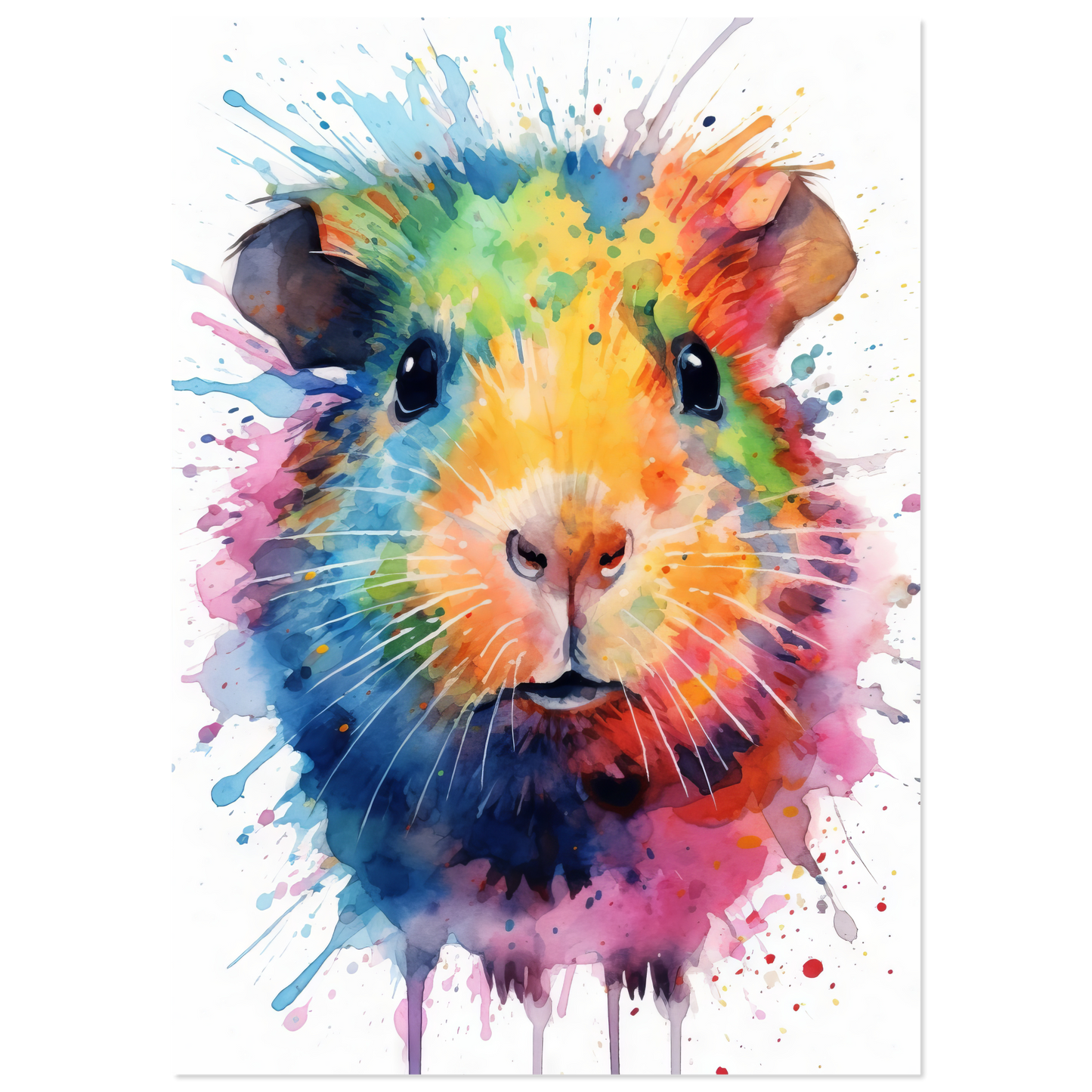 Guinea pig pop art (GUIPIG06)