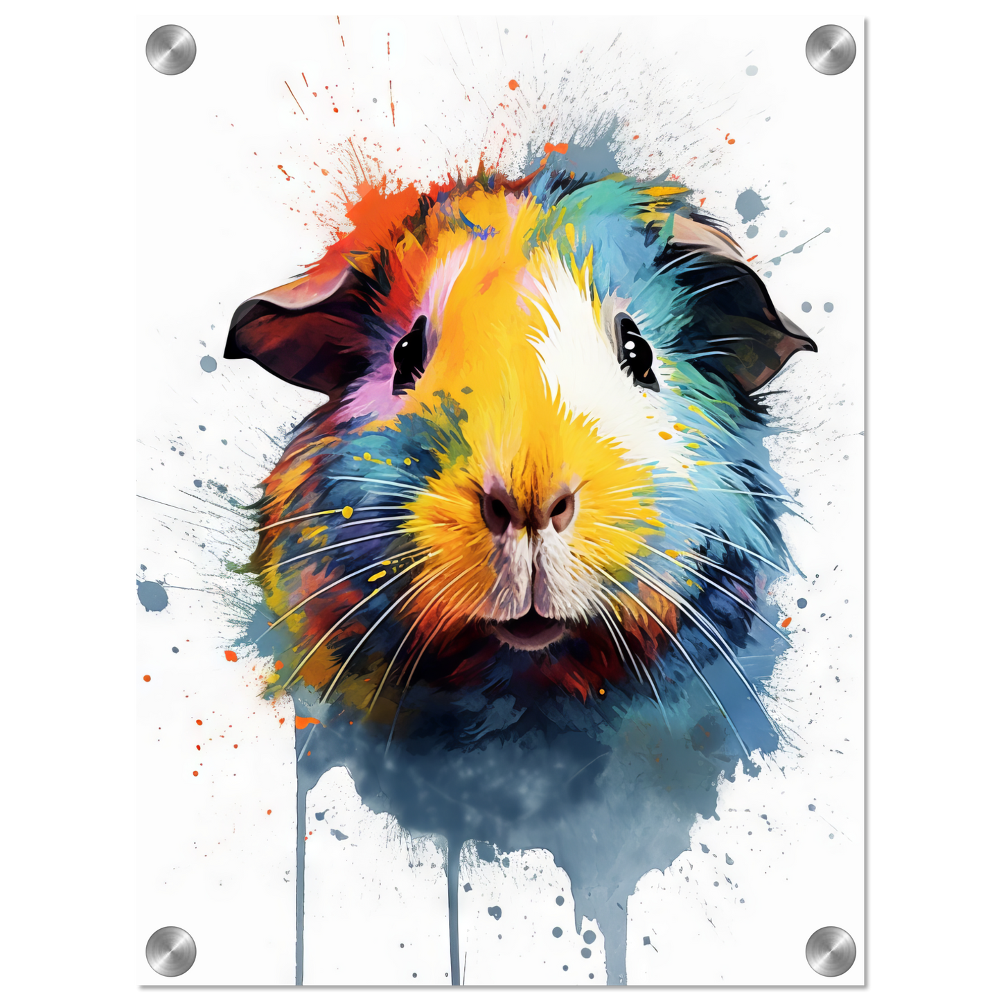 Meerschweinchen Pop-Art (GUIPIG07)