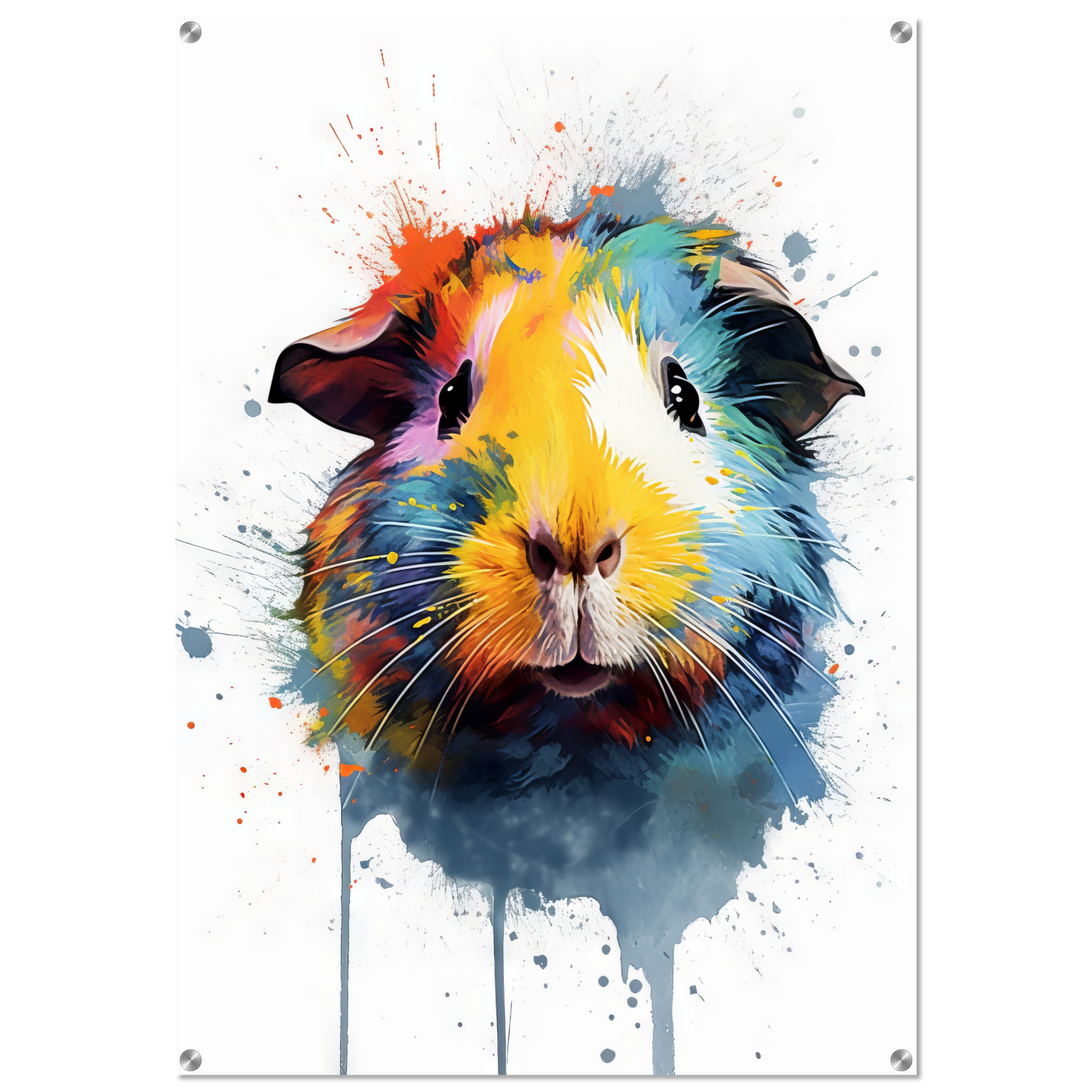 Meerschweinchen Pop-Art (GUIPIG07)