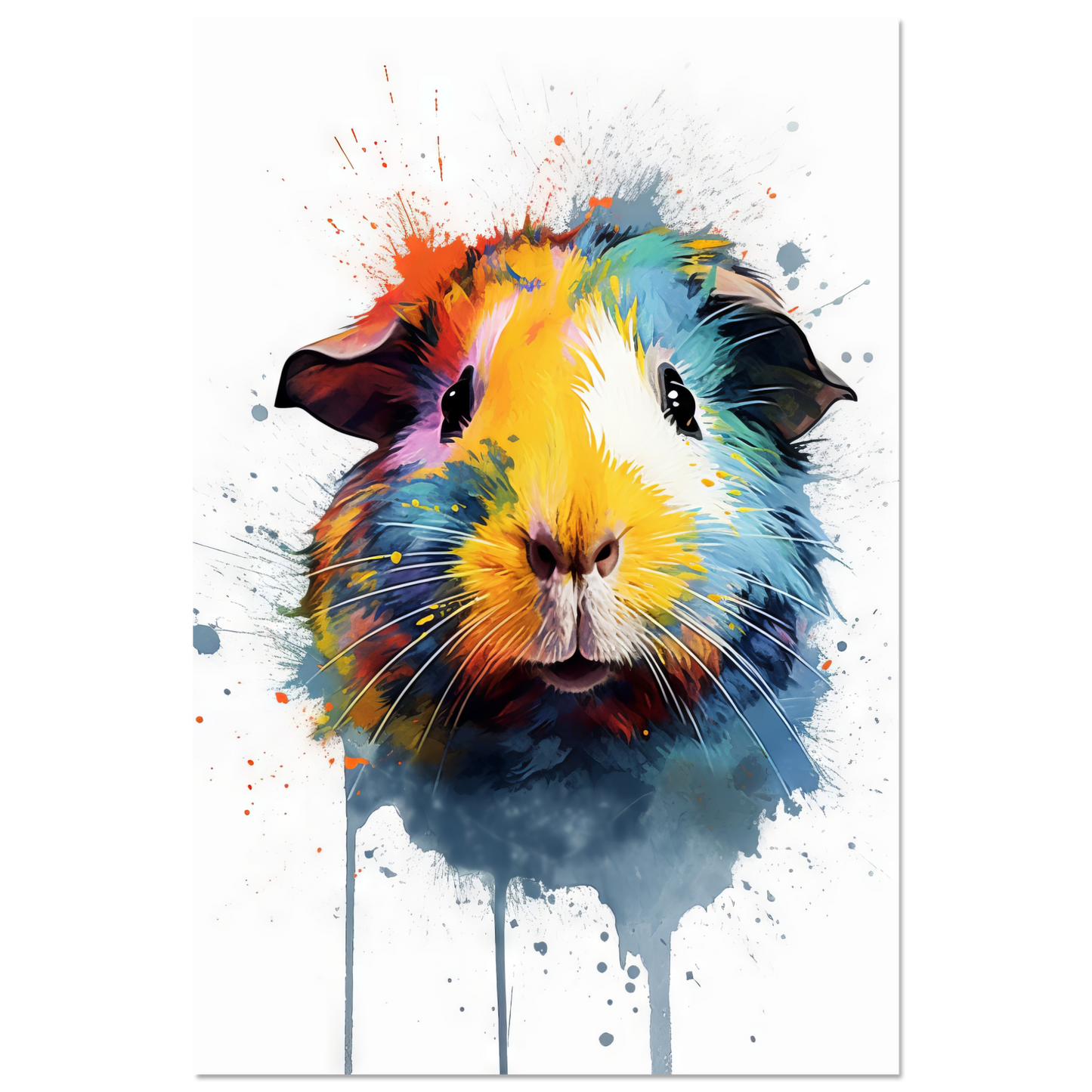 Meerschweinchen Pop-Art (GUIPIG07)