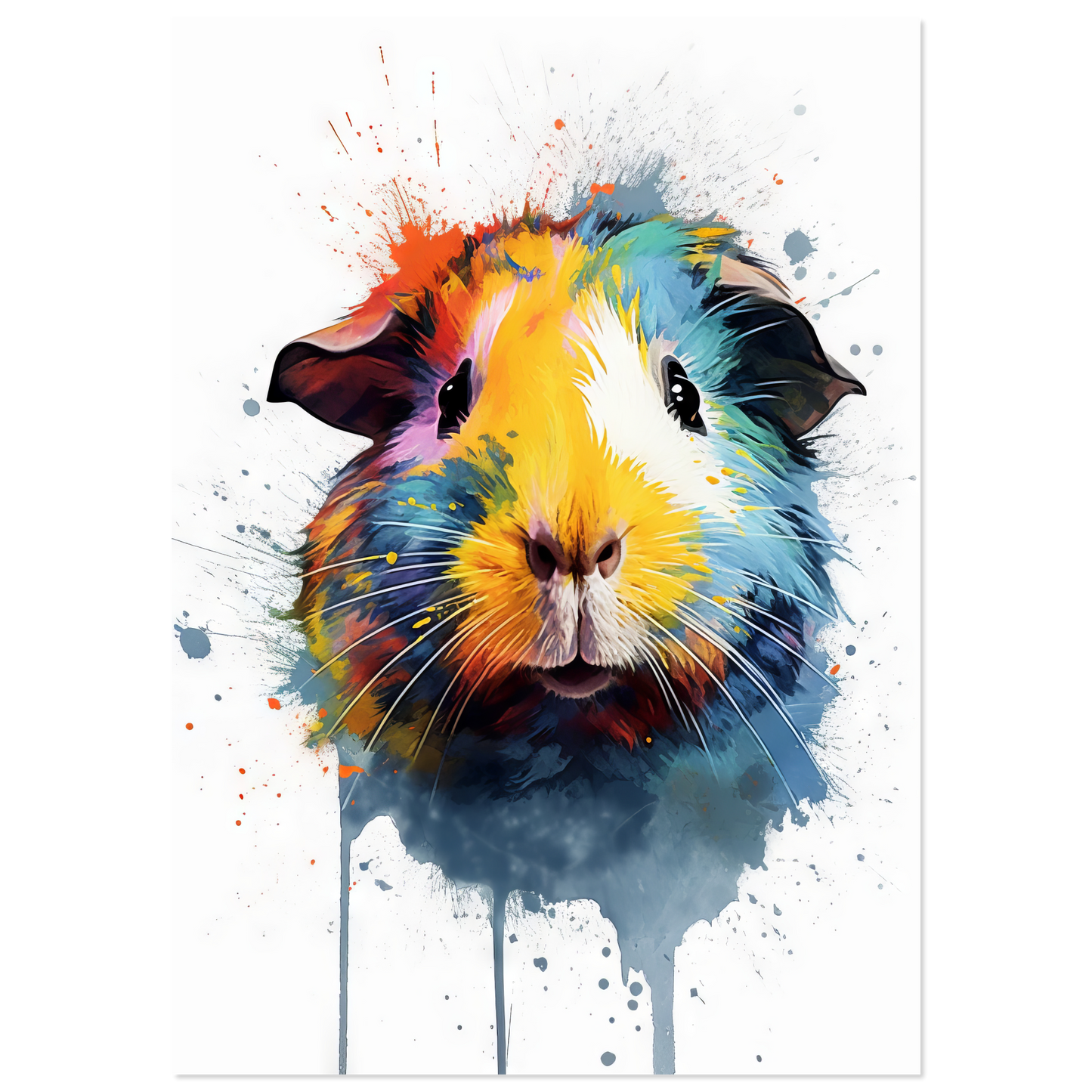 Meerschweinchen Pop-Art (GUIPIG07)