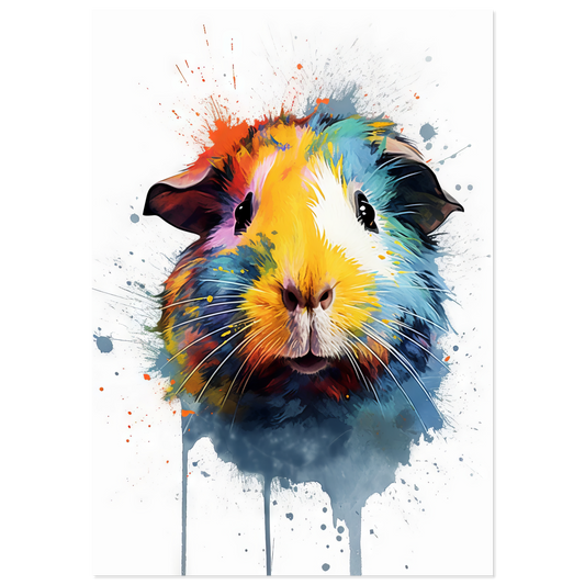 Meerschweinchen Pop-Art (GUIPIG07)