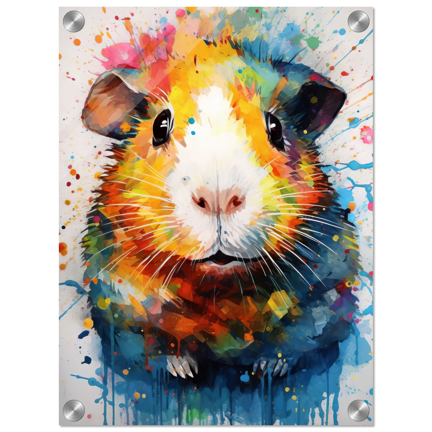 Meerschweinchen Pop-Art (GUIPIG08)