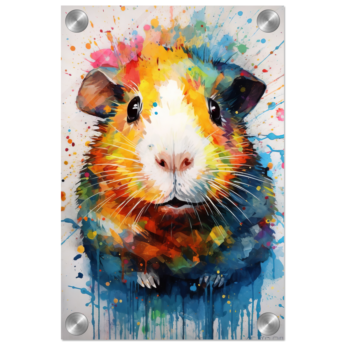 Meerschweinchen Pop-Art (GUIPIG08)