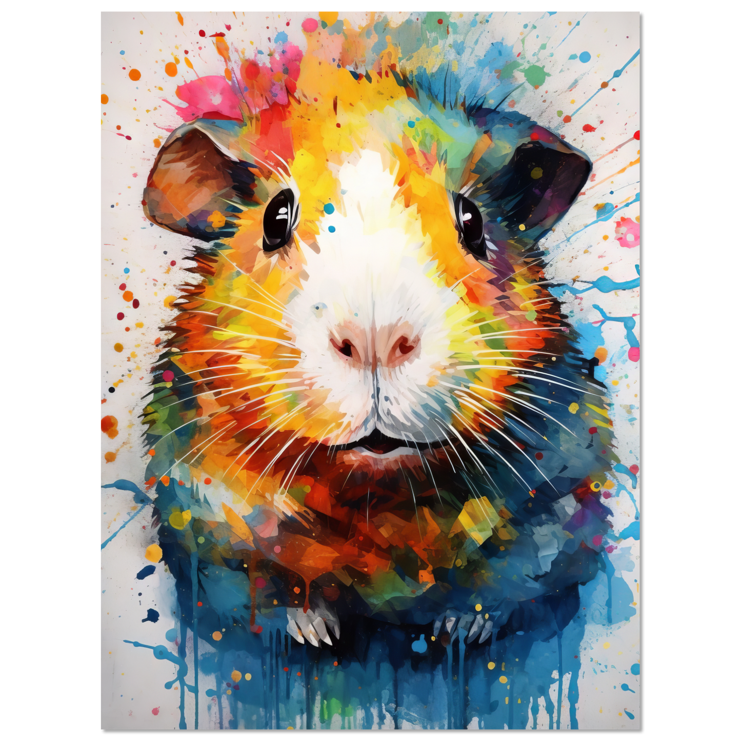 Meerschweinchen Pop-Art (GUIPIG08)