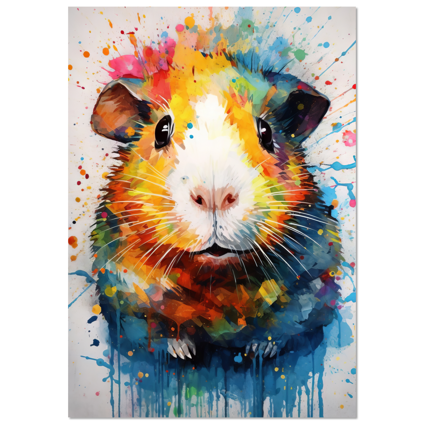 Meerschweinchen Pop-Art (GUIPIG08)