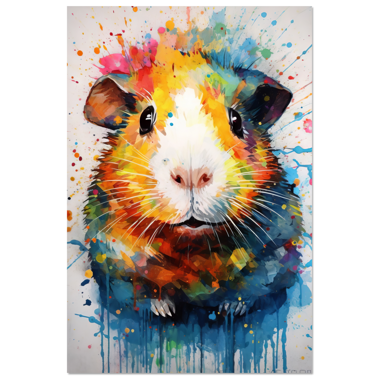 Meerschweinchen Pop-Art (GUIPIG08)
