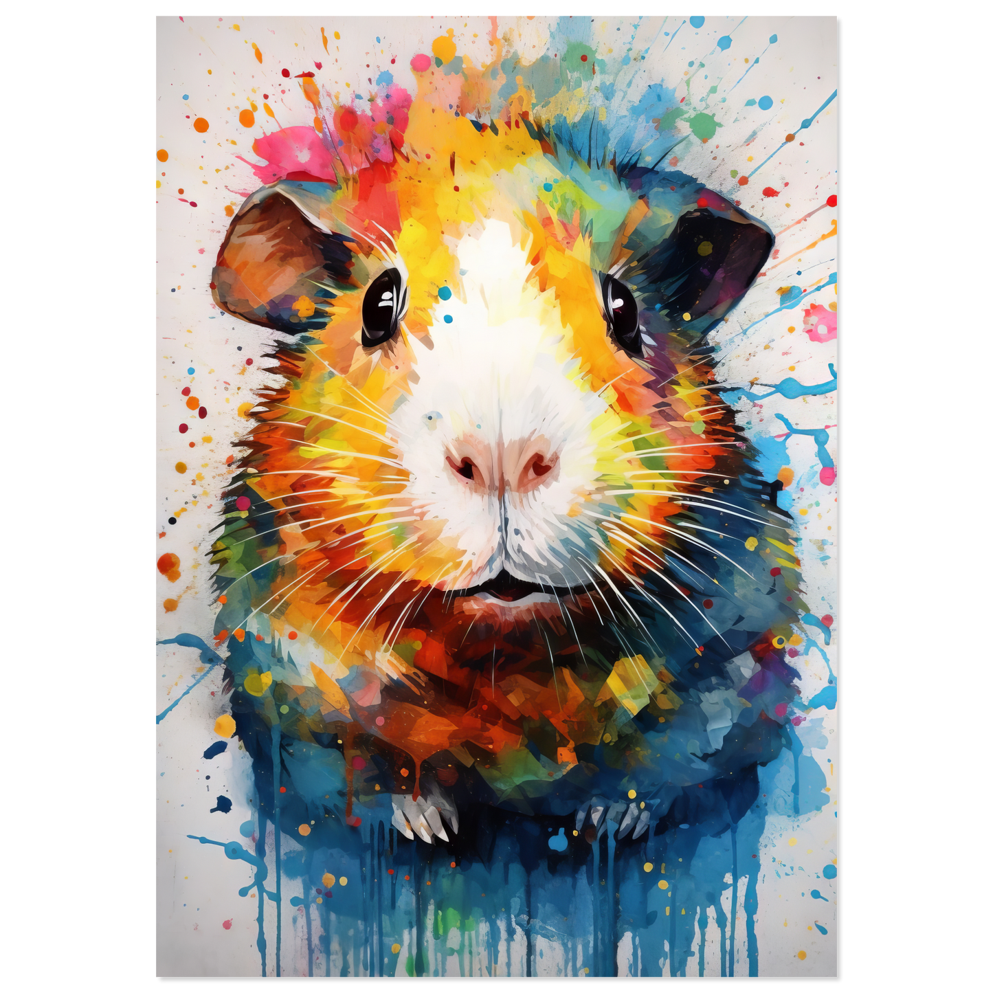 Meerschweinchen Pop-Art (GUIPIG08)