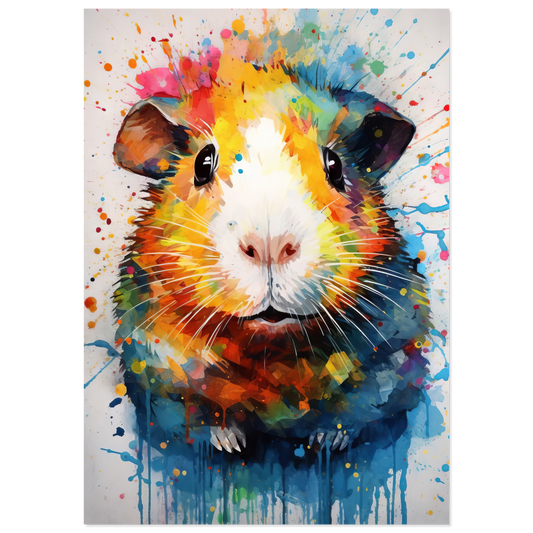 Meerschweinchen Pop-Art (GUIPIG08)