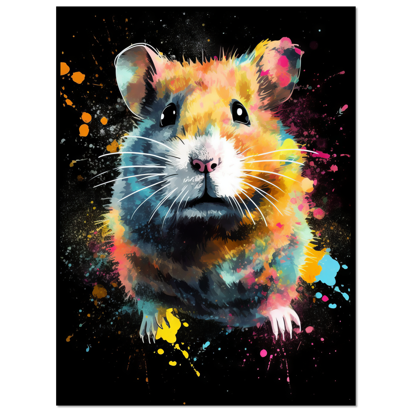 Hamster pop art (HAMSTER01)