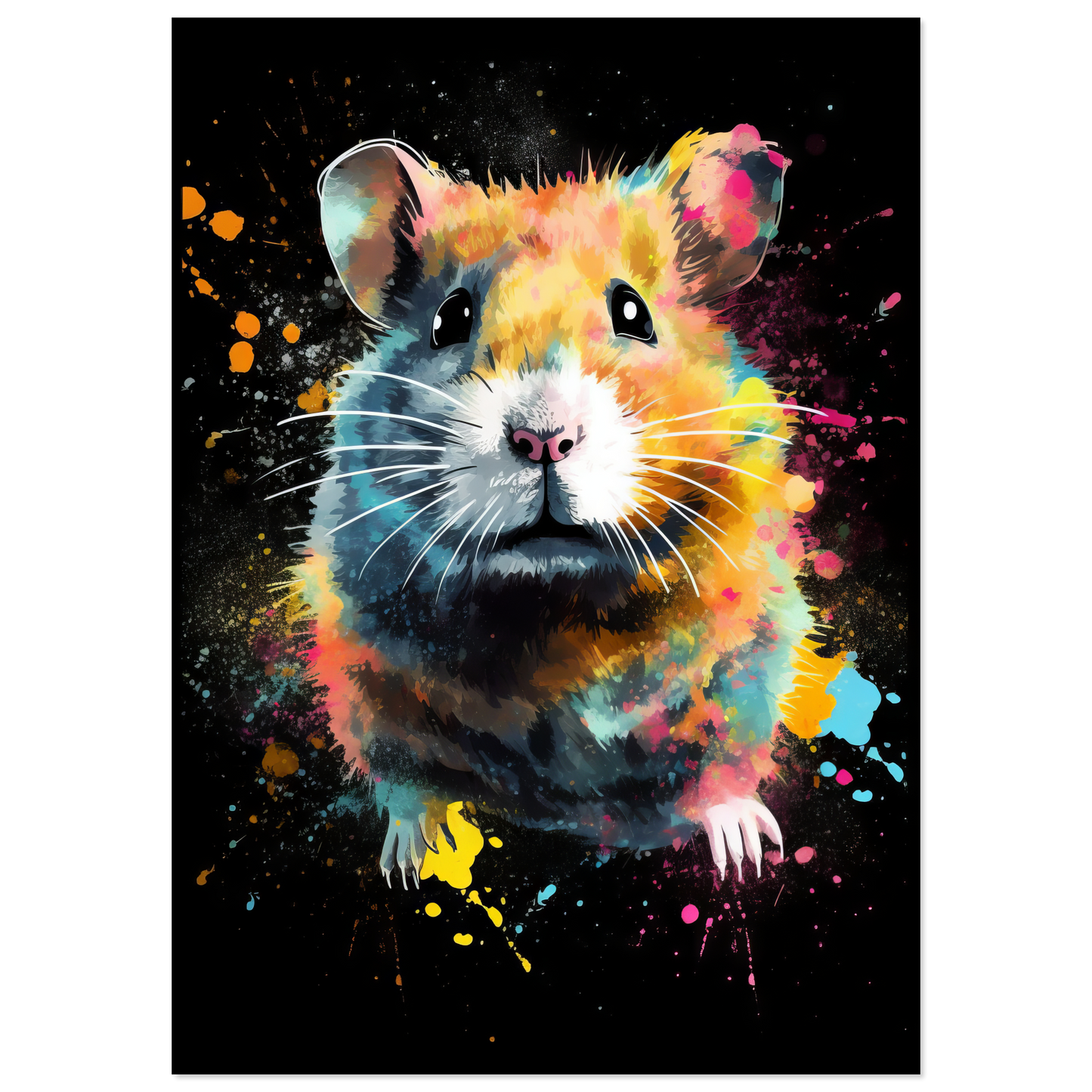 Hamster pop art (HAMSTER01)