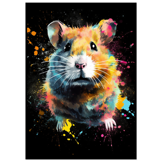 Hamster pop art (HAMSTER01)