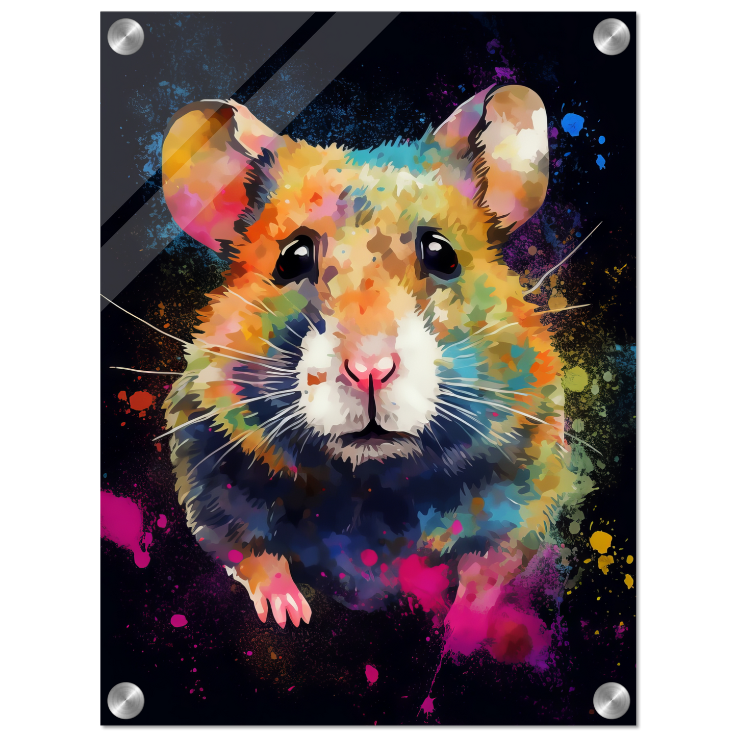 Hamster pop art (HAMSTER02)