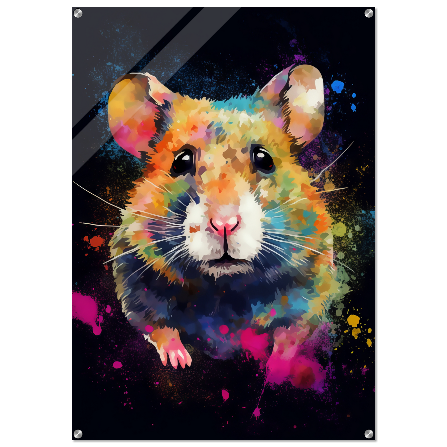 Hamster pop art (HAMSTER02)