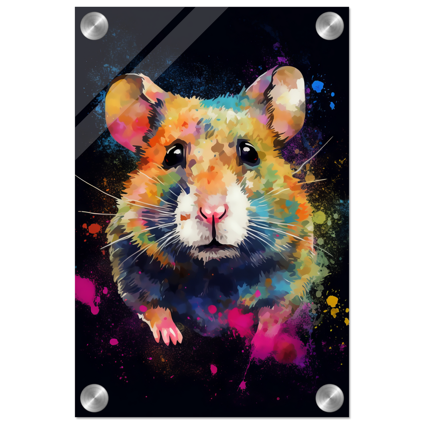 Hamster pop art (HAMSTER02)