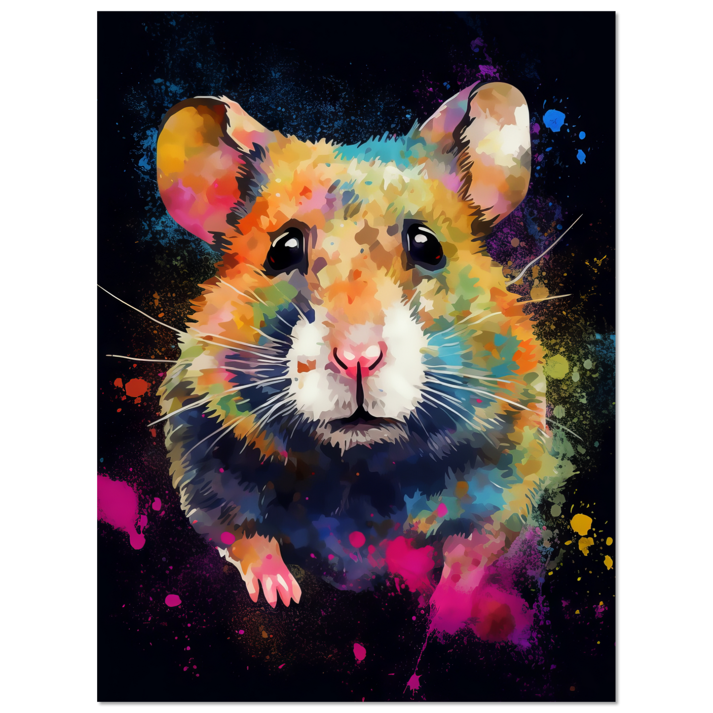 Hamster pop art (HAMSTER02)