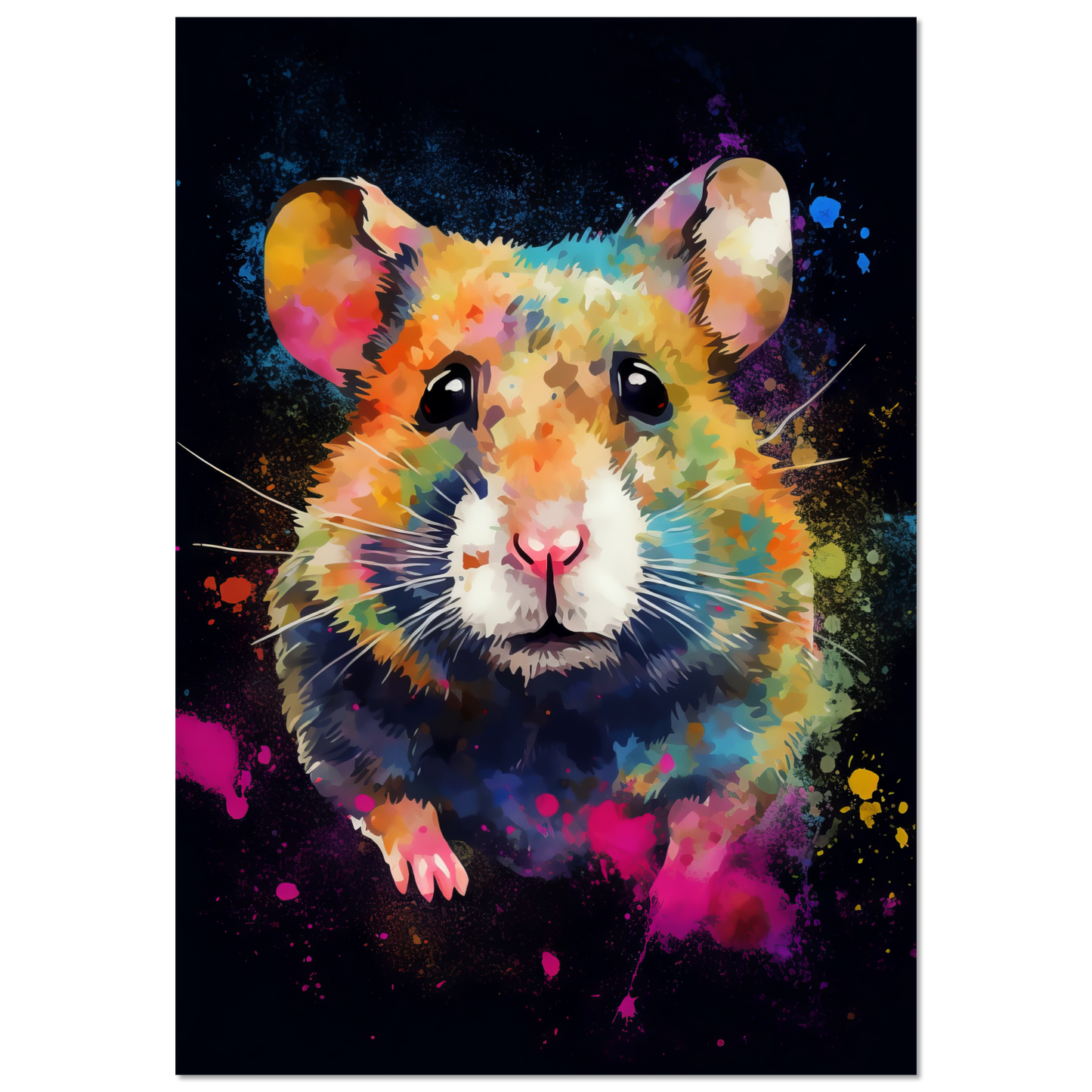 Hamster pop art (HAMSTER02)